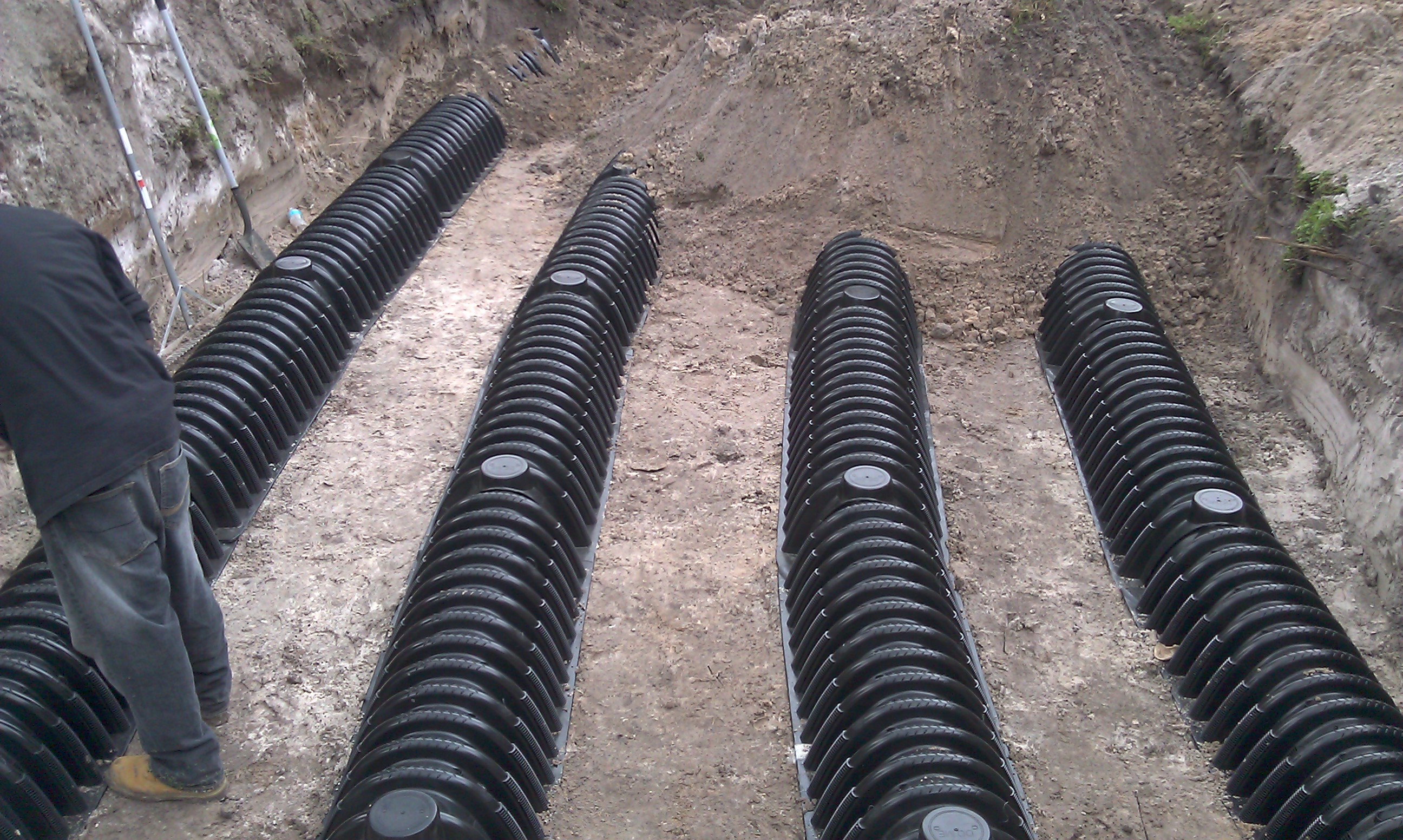 Septic Drain Field, Lutz, FL Southern Water and Soil
