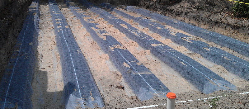 Commercial Septic Drain Field in Dade City, Florida